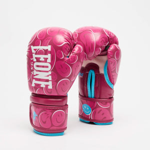 Guantes para niños Leone Bubbly GN409J 6 Oz Fucsia-Combat Arena