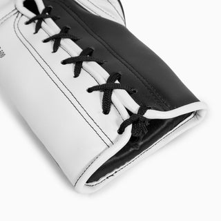 Guantes de boxeo Adidas Hybrid 500 Pro con Cordones Blanco-negro 