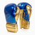 Guantes de boxeo Adidas Hybrid 500 Pro con Velcro Azul-oro 