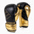 Guantes de boxeo Adidas Hybrid 500 Pro con Velcro Negro-oro 