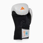 Guantes de boxeo Adidas Speed Tilt 200 WAKO 10 Oz Blanco-negro-rojo 