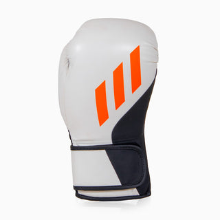 Guantes de boxeo Adidas Speed Tilt 200 WAKO 10 Oz Blanco-negro-rojo 