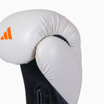 Guantes de boxeo Adidas Speed Tilt 200 WAKO 10 Oz Blanco-negro-rojo 