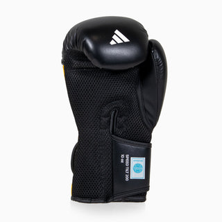 Guantes de boxeo Adidas Speed Tilt 200 WAKO 10 Oz Negro-amarillo-blanco 