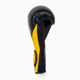 Guantes de boxeo Adidas Speed Tilt 200 WAKO 10 Oz Negro-amarillo-blanco 