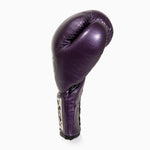 Guantes de boxeo Cleto Reyes Professional CB2 Viola con Cordones-Combat Arena