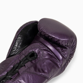 Guantes de boxeo Cleto Reyes Professional CB2 Viola con Cordones-Combat Arena