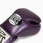Guantes de boxeo Cleto Reyes Professional CB2 Viola con Cordones-Combat Arena
