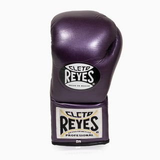 Guantes de boxeo Cleto Reyes Professional CB2 Viola con Cordones-Combat Arena
