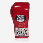 Guantes de boxeo Cleto Reyes Safetec CB4 Rojo-negro con cordones