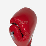 Guantes de boxeo Cleto Reyes Safetec CB4 Rojo-negro con cordones