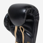 Guantes de boxeo Di Nardo Encubierto con Velcro Negro-oro 