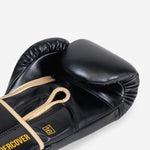 Guantes de boxeo Di Nardo Encubierto con Velcro Negro-oro 