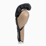 Guantes de boxeo Di Nardo con cordones Negro-Beige 12 oz 