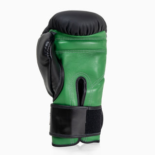 Guantes de boxeo Di Nardo con Velcro 14 Oz Nero-verde 