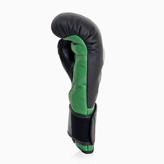 Guantes de boxeo Di Nardo con Velcro 14 Oz Nero-verde 