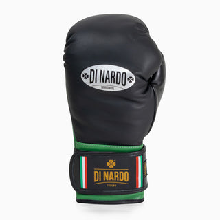 Guantes de boxeo Di Nardo con Velcro 14 Oz Nero-verde 