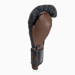 Guantes de boxeo Di Nardo con Velcro 16 Oz Negro-cacao 