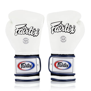 Guantes de boxeo Fairtex Mexican Estilo BGV9 Blanco 