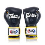 Guantes de boxeo Fairtex Mexican Estilo BGV9 Azul-amarillo 