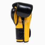 Guantes de boxeo Fairtex Estilo Mexicano BGV9 Negro-Amarillo