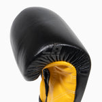 Guantes de boxeo Fairtex Estilo Mexicano BGV9 Negro-Amarillo