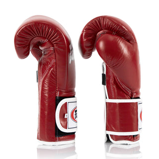 Guantes de boxeo Fairtex Mexican Estilo BGV9 Rojo-blanco 