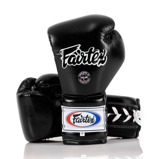 Guantes de boxeo Fairtex PRO Entrenamiento Mexican Estilo BGL7 Negro 