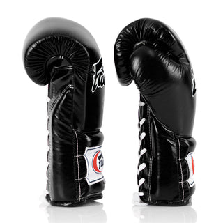 Guantes de boxeo Fairtex PRO Entrenamiento Mexican Estilo BGL7 Negro 
