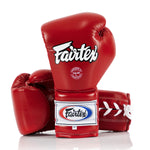 Guantes de boxeo Fairtex Entrenamiento PRO Mexican Estilo BGL7 Rojo 
