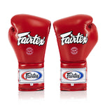 Guantes de boxeo Fairtex Entrenamiento PRO Mexican Estilo BGL7 Rojo 