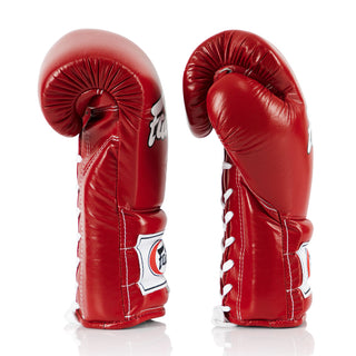 Guantes de boxeo Fairtex Entrenamiento PRO Mexican Estilo BGL7 Rojo 