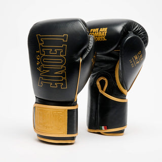 Guantes de boxeo Leone DNA Premium GN002 Negro 