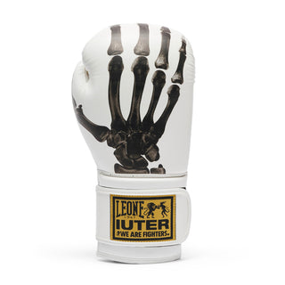 Guantes de boxeo Leone Iuter GN01IU Blanco 