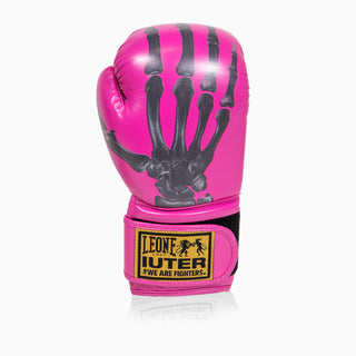 Guantes de boxeo Leone Iuter GN01IU Fucsia 