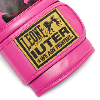 Guantes de boxeo Leone Iuter GN01IU Fucsia 