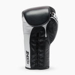 Guantes de boxeo Leone Shock Pro con cordones GN057L Negro 