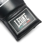 Guantes de boxeo Leone Shock Pro con cordones GN057L Negro 