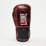Guantes de boxeo Leone Urban Fighter GN335 camuflaje rojo-negro 