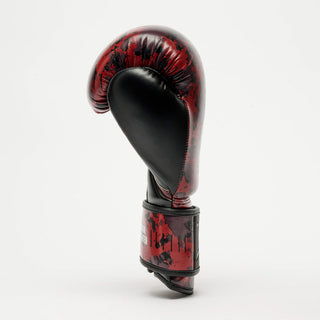 Guantes de boxeo Leone Urban Fighter GN335 camuflaje rojo-negro 