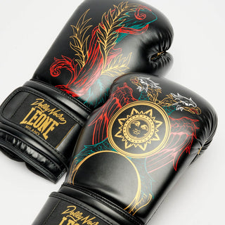 Guantes de boxeo Leone x Dolly Noire GN01DN Negro 