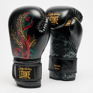 Guantes de boxeo Leone x Dolly Noire GN01DN Negro 