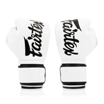 Guantes Muay Thai Fairtex BGV14 Blanco 
