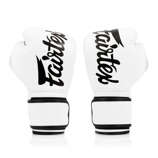 Guantes Muay Thai Fairtex BGV14 Blanco 