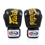 Guantes Muay Thai Fairtex BGV19 Deluxe Negro 