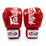 Guantes Muay Thai Fairtex BGV19 Deluxe Rojo 