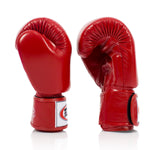 Guantes Muay Thai Fairtex BGV19 Deluxe Rojo 