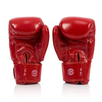 Guantes Muay Thai Fairtex BGV19 Deluxe Rojo 