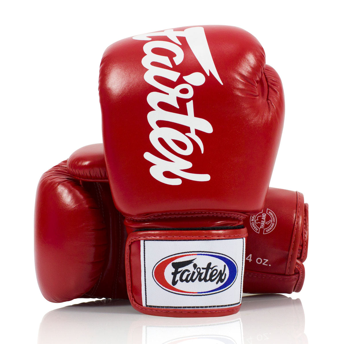 Guantes Muay Thai Fairtex BGV19 Deluxe Rojo 