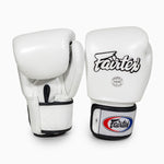 Guantes Muay Thai Fairtex BGV1 Blanco 